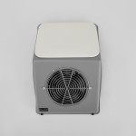 Вытяжка для маникюра ÜLKA Soft настольная серая с белой подушкой